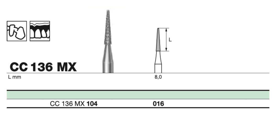 Бор твс D+Z / CC 136 MX 104.016 лабораторный